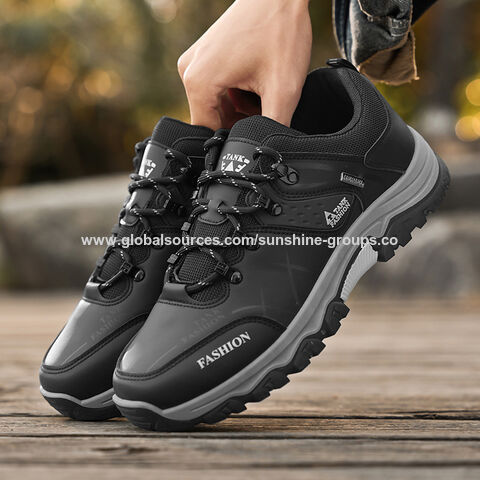 Zapatos de senderismo para hombre, transpirables, para construcción, trabajo, antideslizantes, resistentes al desgaste, deportivos, informales, zapatos de trabajo, calzado de seguridad para hombre