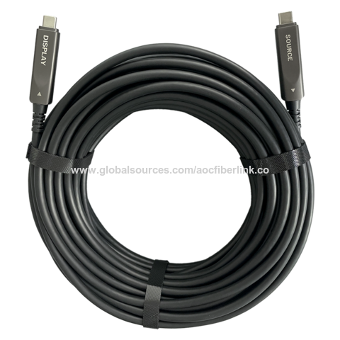Wholesale 10gbps Usb3.2 Type-c To C Fiber Active Optical Cable 100w Pd ...