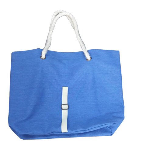 Sac de plage en toile avec anses en corde, sac en toile, sacs fourre-tout en toile, sac de plage, sac de plage en toile for sale at factory direct price