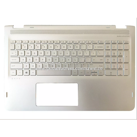 Peças de Reparo para Laptop: Tampa Superior/Palmrest com Teclado Retroiluminado para HP ENVY X360 M6-AQ 15-AQ, P/N: 857283-001