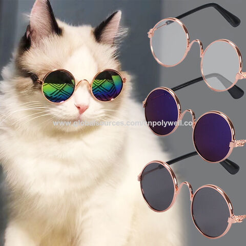 Fabricantes de gafas para mascotas: gafas de sol divertidas y modernas para perros y gatos, accesorio de moda para mascotas