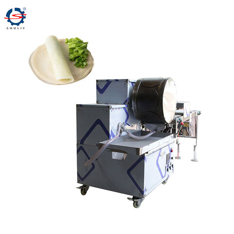 Fully Automatic Spring Roll Making Machine Lumpia Machine Price Spring Roll Sheet Maker for sale at factory direct price