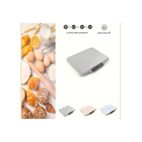 Balança de Cozinha, Alta Precisão & Exatidão, Perfeita para Cozinhar & Fazer Bolos, Design Slim & Compacto, Para Chefs Profissionais for sale at factory direct price