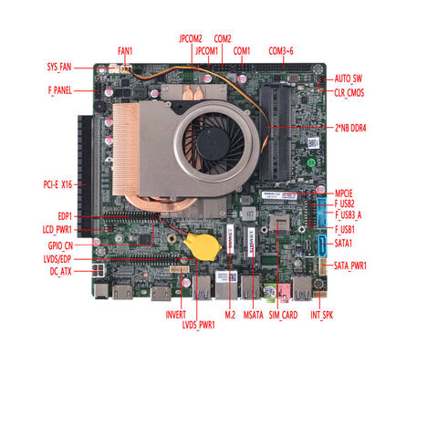 Großhandel Linux/Windows-fähiges Gpio Motherboard für Embedded Entwicklung und Ausbildung QM8900H
