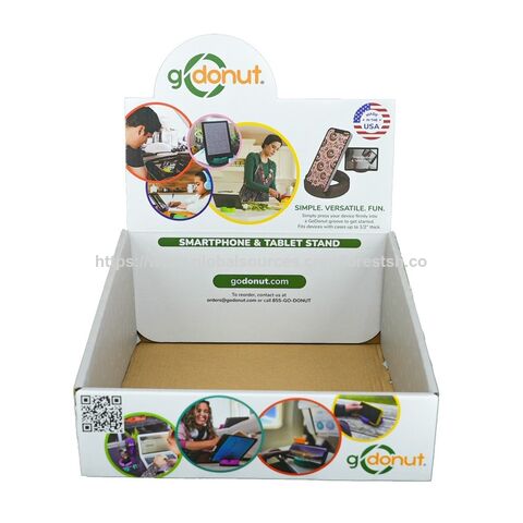 Free Sample Custom Printing Corrugated Display Box Product Display ...