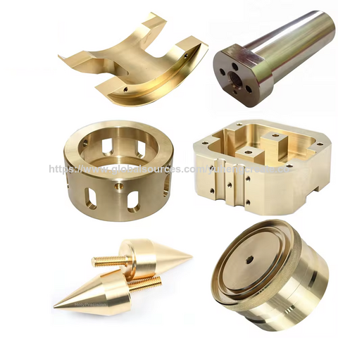 Servicios de Fabricación CNC de Precisión OEM Personalizados de Bronce, Cobre y Latón para Componentes Mecánicos