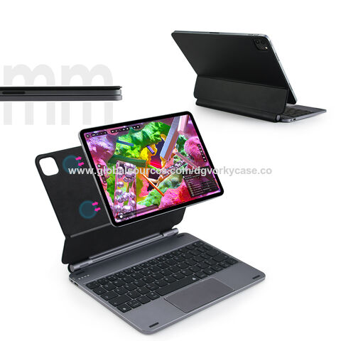 Funda magnética con teclado Bluetooth metálico para iPad 10ª/11ª/13ª generación