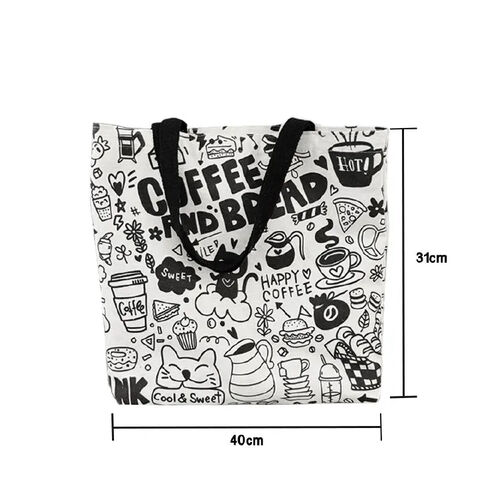 Damenhandtaschen Schultertaschen Große Kapazität Canvas Tasche für Frauen Ins Waldstil Vielseitige Schultertasche Pendlertasche Studentische Klasse