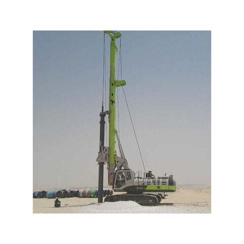 Perforadora Rotatoria Hidráulica ZR255 de 70m de Alta Eficiencia para aplicaciones de servicio pesado - Equipo de Perforación Rotatoria para Cimentaciones Profundas for sale at factory direct price