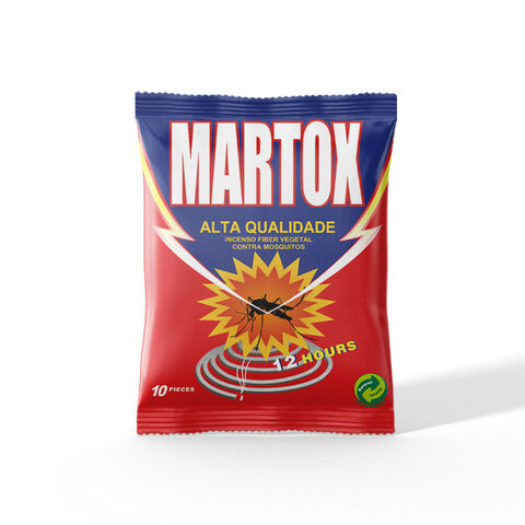 لفائف طارد البعوض من ألياف نباتية ماركة MARTOX للاستخدام المنزلي، لفائف ورقية، طارد للبعوض، تصنيع المعدات الأصلية/تصنيع التصميم الأصلي for sale at factory direct price