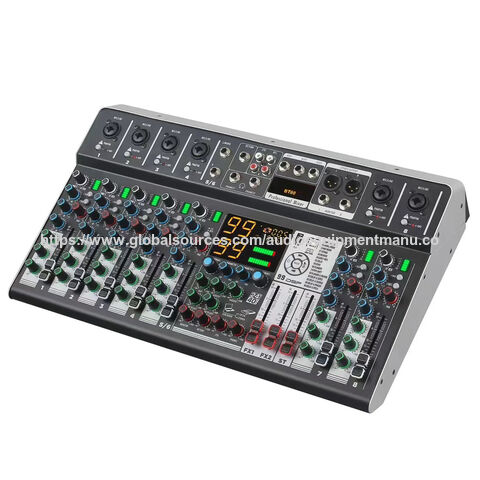 Source Cooyinka 8-channel Audio Console Mixer For Live Sound And