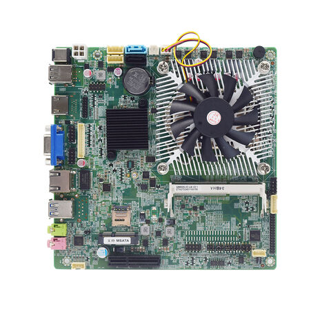 Carte mère fine pour borne et pare-feu avec CPU Intel Core i7-4770U de 4e génération, DDR3, bureau H81 Haswell, écran 4K, DC 12V/19V