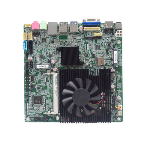 Motherboard Industri Mini-ITX 3.5 inci dengan Intel Core i3 i5 i7, CPU Core I3-3217U/I5-3317U, 6*COM, 6*USB, Mendukung Windows 10 dan Linux for sale at factory direct price
