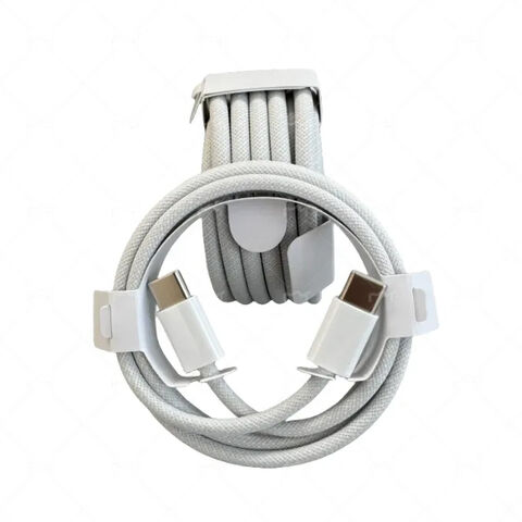 Venta al por mayor buen precio 60W tipo C Nylon recubierto teléfono móvil accesorios cargador caja rápida carga tipo C cable de carga USB