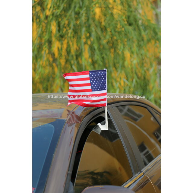 Drapeau de fenêtre de voiture