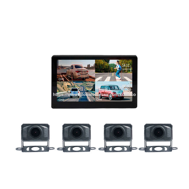 7-Zoll-LKW-BSD-Totwinkelwarner-Monitor, Auto-Rückfahrhilfe, Bus-Rückfahrkamera-Monitor, Fahrzeug-Rückfahrkamera mit eingebautem Summer for sale at factory direct price