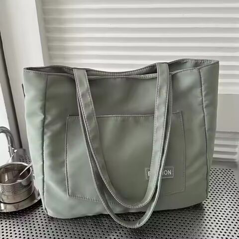 Großhandel Damen Tragetasche mit individuellem Logo, Einkaufstasche aus Canvas und Reisetasche Messenger Bags