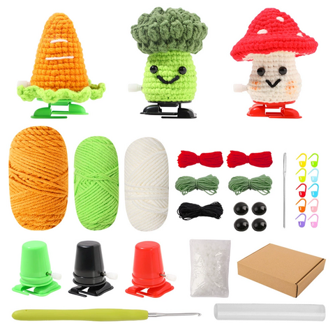 Ningbo Visions: 15 años fabricando kits de crochet de verduras DIY (hágalo usted mismo) con precios OEM/ODM for sale at factory direct price