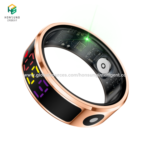 Amazon.com: Ring Health Tracker for Women Men, Fit Ring with Heart Rate ...