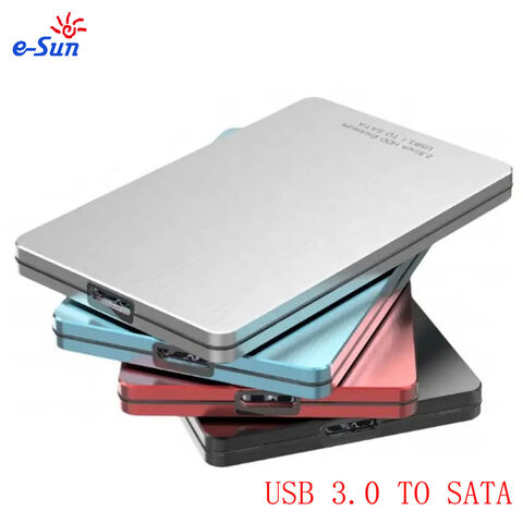 علبة قرص صلب ذاكري خارجي من نوع USB 3.0 إلى SATA قطر 2.5 بواصلة USB 3.0 (A=Mrico B) متوافقة مع Win/Mac/Linux والمزيد for sale at factory direct price