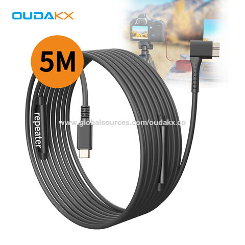 Câble d'extension USB 3.0 de 9,75 mètres avec répéteur Type C vers Micro B pour caméra FUJI, capteurs et appareils domotiques - Tendance 2025