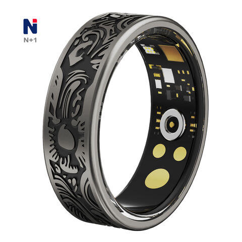 Bague Connectée NTY6511 Style Moderne avec Suivi du Sommeil et de l'Oxygène Sanguin, Faible MOQ, Prix d'Usine et Livraison Rapide