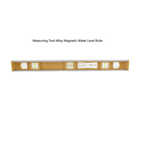Measuring Tool Alloy Magnetic Water Level Ruler, Spirit Level Ruler ...