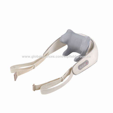 Masajeador Eléctrico Shiatsu Cervical y de Hombros con Calor - Chaleco Masajeador Cervical y de Hombros con Función de Amasamiento - Oferta Caliente