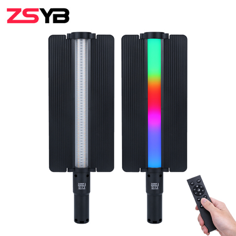 ZSYB 8000 mAh 90 min d'autonomie Couleur Numérique LED Éclairage Photo RGB Bâton Lumineux Vidéo Portable