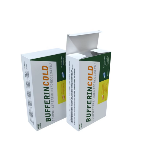 Caixas de cartão blister personalizadas de alta qualidade no atacado para armazenamento de medicamentos