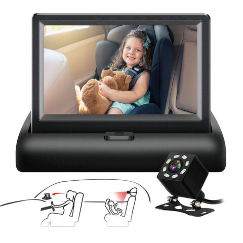 Fabrik preis 4,3 "auto monitor für baby pflege