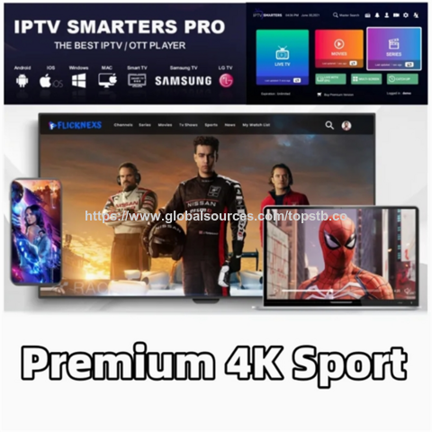 Bulk Buy China Wholesale Best Premium 4k Iptv Strong Gold Server ...
