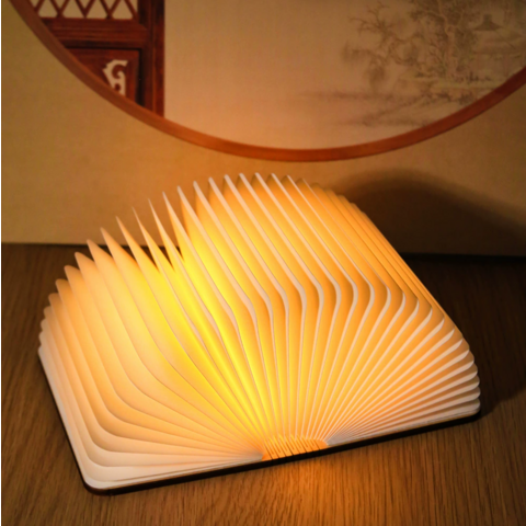 Lampe Livre Pliante Décorative pour Chambre Créative, Multiples Tailles, Lampe Livre USB for sale at factory direct price