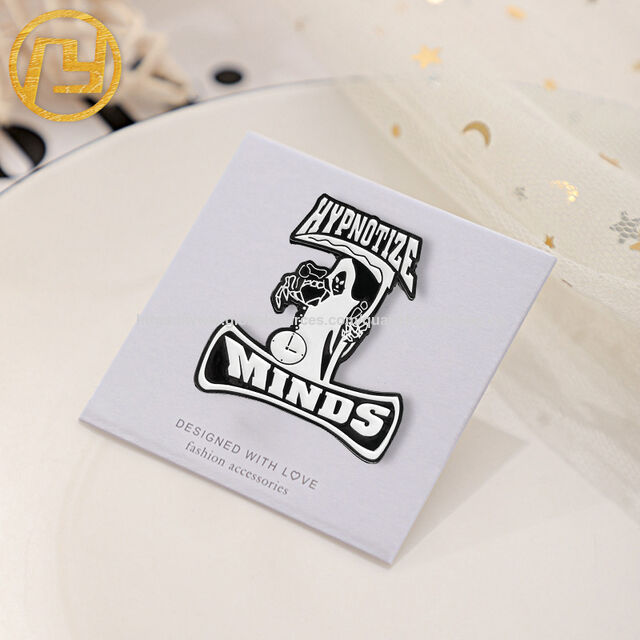 Novo Broche de Aço Inoxidável Feminino, Joias de Flores de Metal Modernas e à Prova D'Água com Técnica de Entalhe