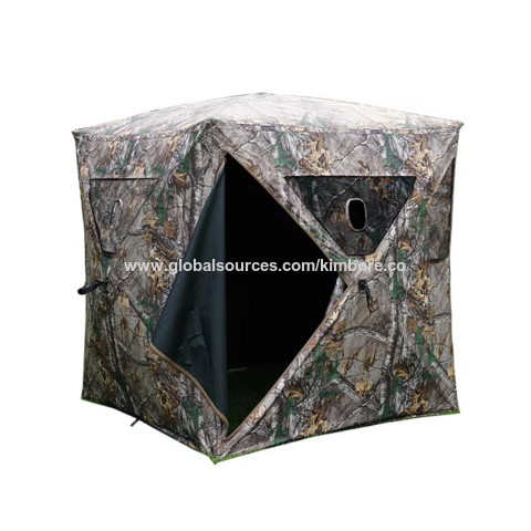 Barraca de Camuflagem Automática de Abertura Rápida para Observação de Pássaros, 270 Graus, Perspectiva Unidirecional para Caça