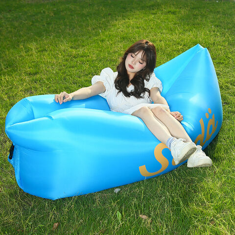 Sacs de couchage gonflables personnalisés avec logo, canapé d'extérieur amphibie, coussin gonflable portable pour voyage, étanche, camping