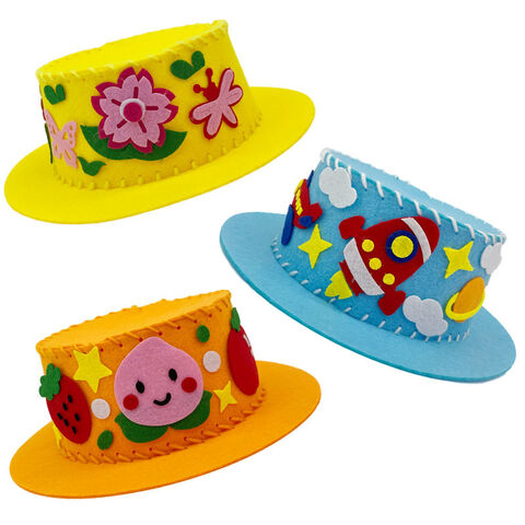Ningbo Visions: 15 anos de fabricação OEM/ODM de brinquedos infantis. Preço de fábrica para chapéus e bonés DIY para crianças. for sale at factory direct price