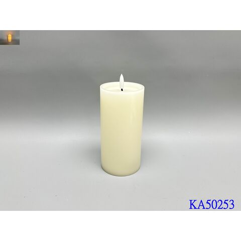 الشركة المصنعة، شمعة LED بلهب على شكل رصاصة + حوض شمع واقعي + لتزيين المنزل أو المكتب for sale at factory direct price