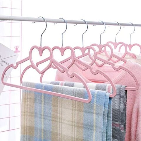 Samt Babykleiderbügel Rutschfest für Schrank Ultra Slim Platzsparend Kinder 360-Grad-Drehhaken, Kleiderbügel für Säuglinge/Kleinkinder