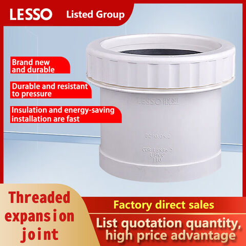 Liansuo Threaded Expansion Joint - Pvc Drainage Pipe Fitting - Buy ...