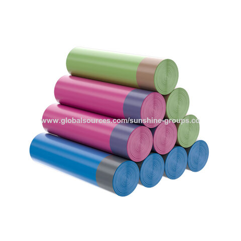 Sacs poubelles à cordon, épais pour usage domestique, fermeture automatique, sac poubelle à corde, sac plastique de cuisine, sac en acier for sale at factory direct price