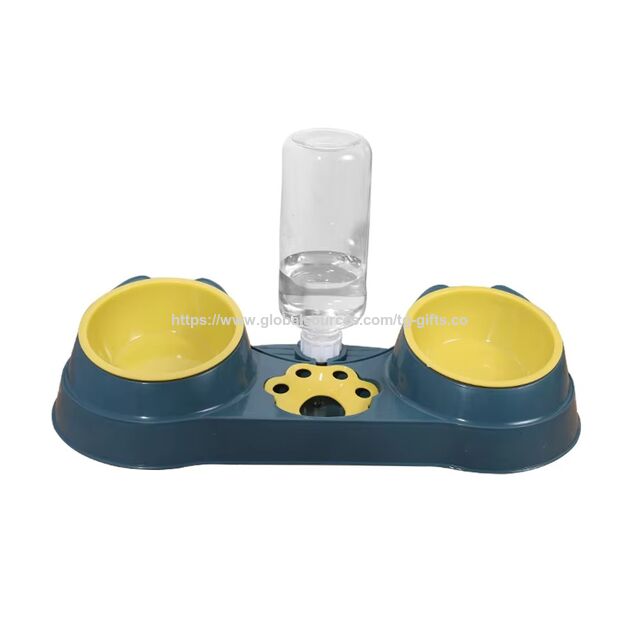 Nouveau Design 2025 Jouet pour Animaux de Compagnie 3 en 1 Haute Qualité Durable Mode Portable Distributeur Automatique Lent pour Animaux de Compagnie Récipient de Nourriture pour Animaux