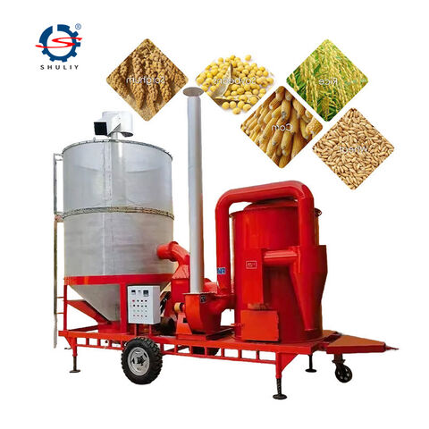 Mesin Pengering Padi Portabel Kecil 20 Ton Per Batch yang Banyak Digunakan, Harga Mesin Pengering Beras Setengah Matang for sale at factory direct price