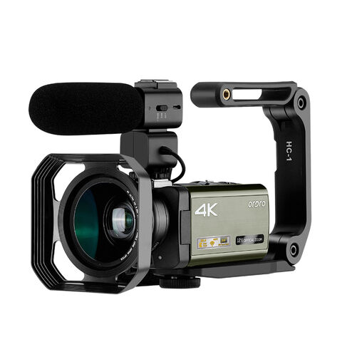 Cámara de Video Profesional 4K UHD con Zoom Óptico 12X para Vlog y Transmisión en Vivo OEM ODM Modelo AX 60