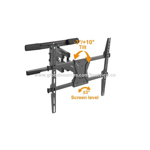 Soporte de Pared para Monitor TV con Movimiento Completo, Brazos Articulados, Giratorio, Inclinable, Extensible, Rotación E33SDXS-#6375