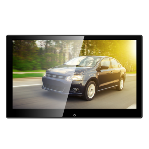 13,3-Zoll-Android-Display mit gebogenem 2,5D-IPS-Panel / 256-farbige LED-Umgebungsbeleuchtung