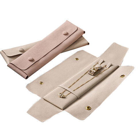 Luxury Dual-tone Jewelry Travel Rolls High Quality Jewlery