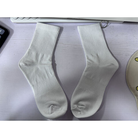 Hochwertige, modische, gestrickte, gepolsterte Freizeit-Sportsocken