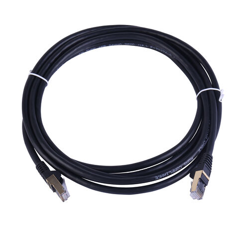 Cat6A Network Cable Cat 6A Ethernet Cable Black Fluke Tested UL Certified for sale at factory direct price