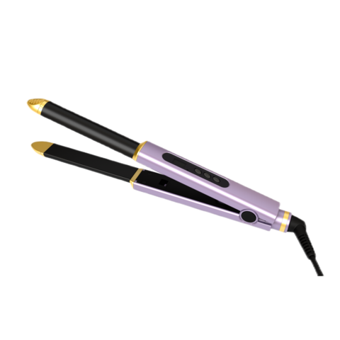 LCD 2 in 1 Haar glätte isen und Curling Iron High Utility 2 in 1 Lock System für Curl und Begradigen